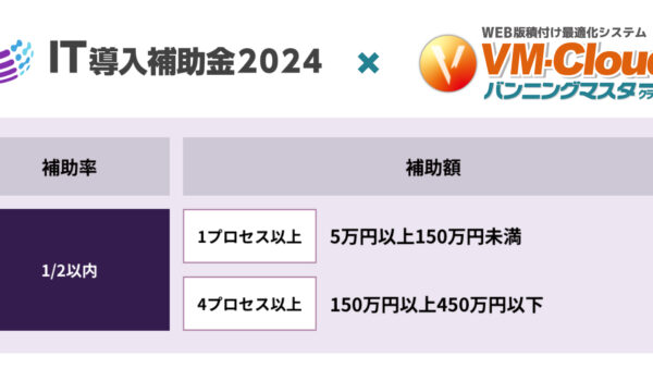 IT導入補助金2024利用可能のお知らせ【バンニングマスター・クラウド】